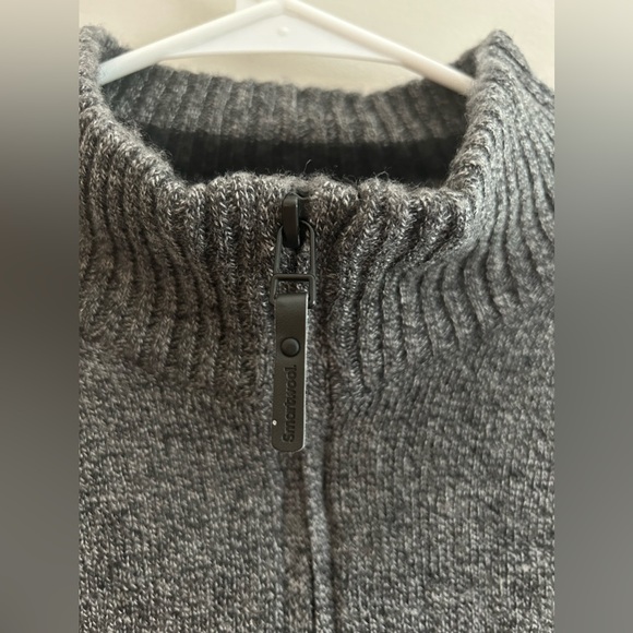 Smartwool Men's Sparwood Half Zip Merino Wool Sweater Gray Heather | Size S - Picture 3 of 9
